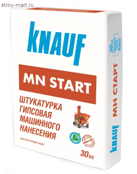 Штукатурка «Кнауф» МН Старт, 30 кг (40) - С-000118641