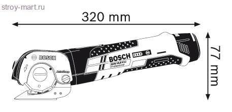 Аккумуляторные универсальные ножницы Bosch GUS 10,8 V-LI Professional - 06019B2904 Аккумуляторные универсальные ножницы Bosch GUS 10,8 V-LI Professional - 06019B2904