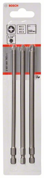 3 БИТЫ PH/PZ/TORX 89ММ XH SET - 2607001767 3 БИТЫ PH/PZ/TORX 89ММ XH SET - 2607001767