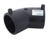 Отвод ПЭ SDR11 Дн 110х45 нап эл/св SDR11 - 027-3411 Отвод ПЭ SDR11 Дн 110х45 нап эл/св SDR11 - 027-3411