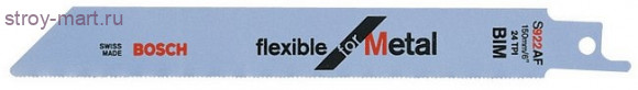 Пилки д\ножовки,5шт,S1122BF,BIM,225\0.9мм,д\мет лист,трубы - 2.608.656.019 Пилки д\ножовки,5шт,S1122BF,BIM,225\0.9мм,д\мет лист,трубы - 2.608.656.019