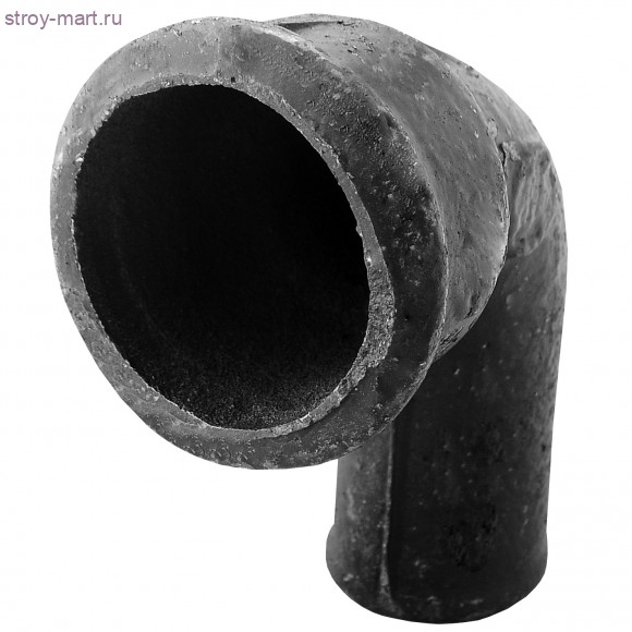 Колено чугун канализационн Ду 50х90° б/нап ГОСТ 6942-98 - 4606034153970