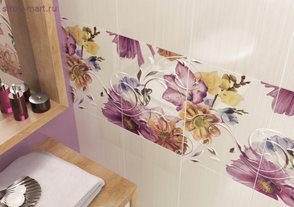 Summer Time lorena white Плитка настенная 30х45 Summer Time lorena white Плитка настенная 30х45