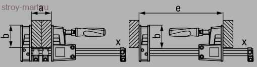 Корпусная струбцина REVO KR BESSEY KR150-2K Корпусная струбцина REVO KR BESSEY KR150-2K