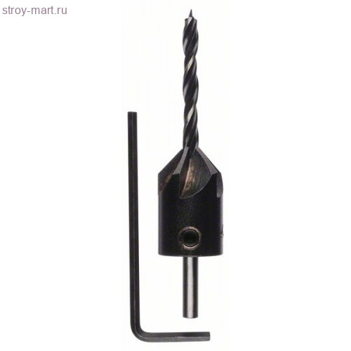 1 СВЕРЛО С ЗЕНКЕРОМ 4ММ - 2608596391 1 СВЕРЛО С ЗЕНКЕРОМ 4ММ - 2608596391
