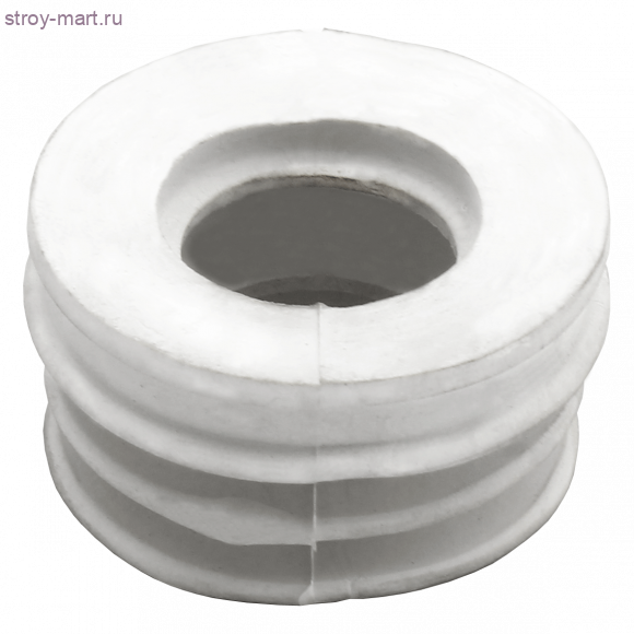Манжета переходн трехлепестковая белый Ду 50х32 Симтек - 4606034140451 Манжета переходн трехлепестковая белый Ду 50х32 Симтек - 4606034140451