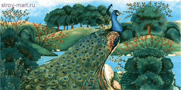 Павлин Декор STG\A79\11000T 30х60 Павлин Декор STG\A79\11000T 30х60