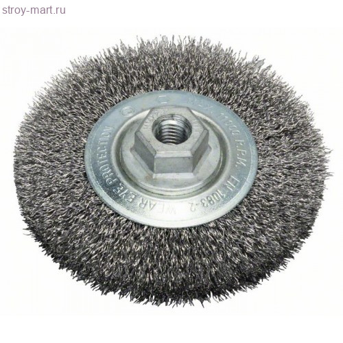 ЩЕТКА ДИСК М14 0.5X115мм ВИТАЯ СТАЛЬ - 2608622100