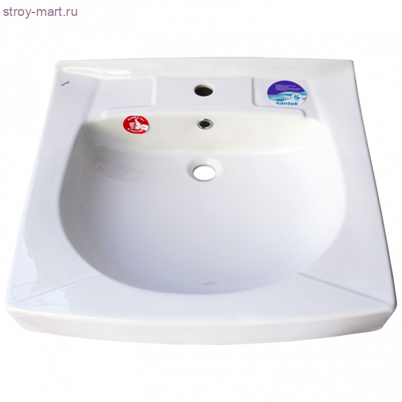Умывальник над стиральной машиной Пилот-60 белый 1 отверстие 3 величины в комплекте 1.WH10.6.847 Santek 1.WH11.0.572 - 4606034066577 Умывальник над стиральной машиной Пилот-60 белый 1 отверстие 3 величины в комплекте 1.WH10.6.847 Santek 1.WH11.0.572 - 4606034066577