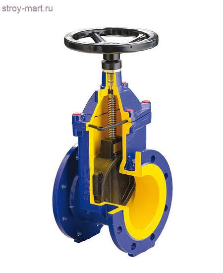 Задвижка 111D чугун Ду 250 Ру16 фл Zetkama 111D-250-C56 Задвижка 111D чугун Ду 250 Ру16 фл Zetkama 111D-250-C56