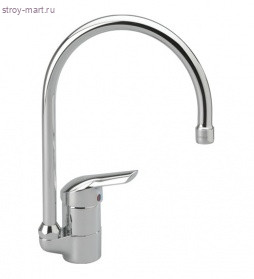 Смеситель одноручный для мойки Сева-2 хром к/затвор труб поворот Vidima ВА053АА Смеситель одноручный для мойки Сева-2 хром к/затвор труб поворот Vidima ВА053АА