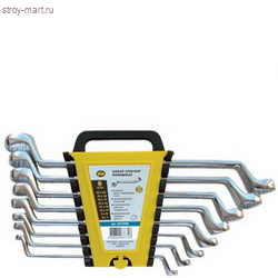 Набор ключей, «888», 6-22 мм, 8 шт., накидн., кован., хромир., сталь-CrV / 6373080 - С-000075204 Набор ключей, «888», 6-22 мм, 8 шт., накидн., кован., хромир., сталь-CrV / 6373080 - С-000075204