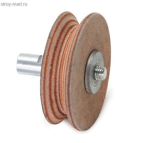 Профилированный съёмный кожаный круг