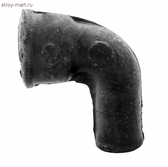 Колено чугун канализационн Ду 100х90° б/нап ГОСТ 6942-98 - 4606034027752