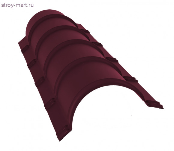 Планка конька полукруглого, Safari L=2м - С-000132639 Планка конька полукруглого, Safari L=2м - С-000132639