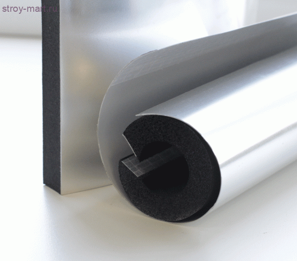 Трубная изоляция из каучука,28/32мм, уп 12 м.п, Armaflex ACE с покр Arma-Chek Silver