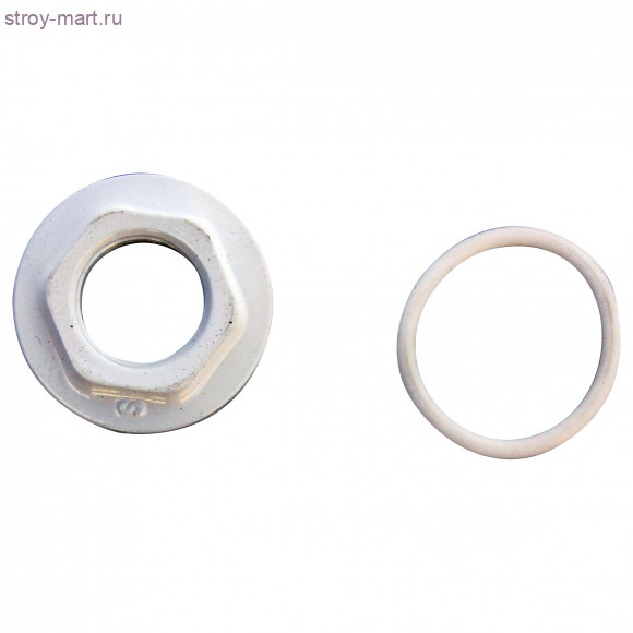 Пробка проходн Ду25х20 б/прокладки лев белый Ogint - 4606034158227