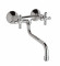 Смеситель двуручный для умывальника Ретро хром труб поворот дл/излив настенный L=200мм Vidima ВА122АА Смеситель двуручный для умывальника Ретро хром труб поворот дл/излив настенный L=200мм Vidima ВА122АА
