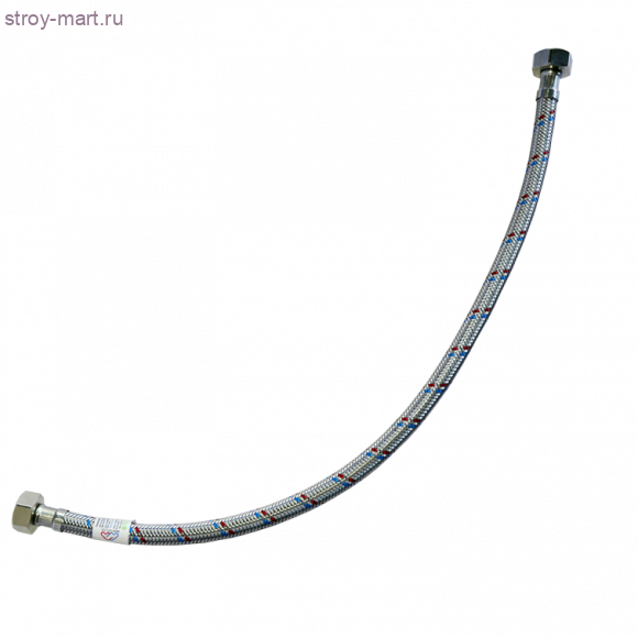 Подводка гибкая для воды М1/2-Н1/2 0,8 м - 4606034160466