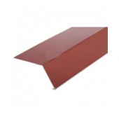 Фартук карнизный S1, L-2 м, PE 04, RAL 3009 красный - С-000098627