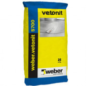 Ровнитель Weber.Vetonit 5700, 25 кг (48 шт./под.), Россия - С-000055212