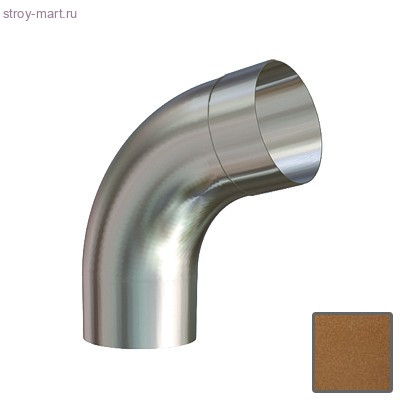 Lindab, Колено соединения трубы, 90 мм, (778) RAL 8003 медный металик - С-000091079 Lindab, Колено соединения трубы, 90 мм, (778) RAL 8003 медный металик - С-000091079