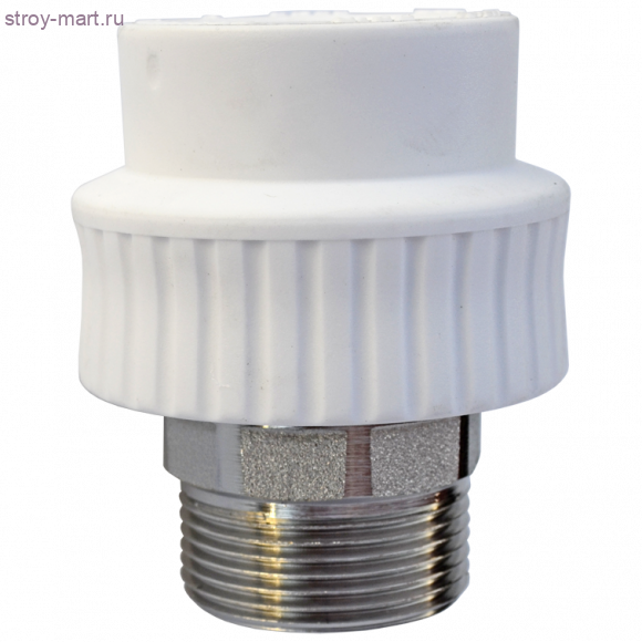 Муфта PP-R комбинированн под ключ белый Дн 32х1 НР РосТурПласт 14631 - 027-9619 Муфта PP-R комбинированн под ключ белый Дн 32х1 НР РосТурПласт 14631 - 027-9619