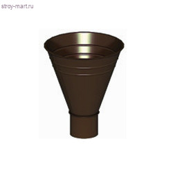 МП, Воронка водосборная, D 300/100 RAL 8017 - С-000090984 МП, Воронка водосборная, D 300/100 RAL 8017 - С-000090984