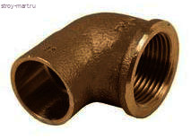 Угольник латунь д/мед труб Дн18 - 027-2280 Угольник латунь д/мед труб Дн18 - 027-2280