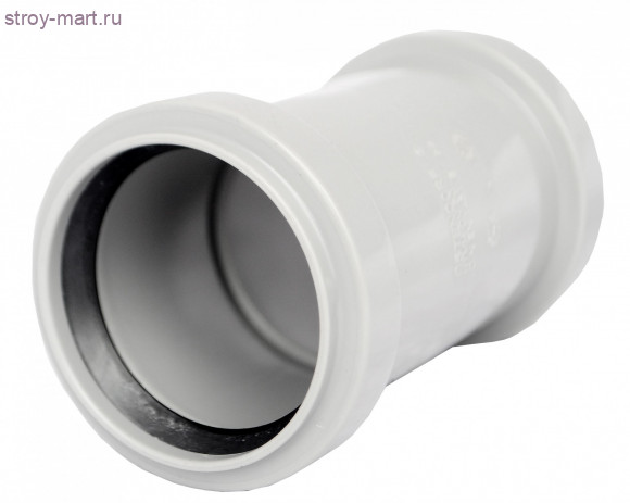 Муфта PP-H серый 2-х растр Дн 110 б/нап в комплекте Ostendorf 115510 - 4052836155108