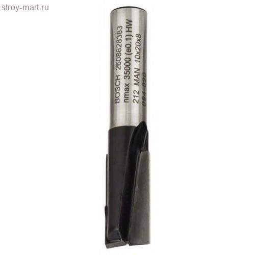 Фреза пазовая Std S8/D10/L20 - 2608628383 Фреза пазовая Std S8/D10/L20 - 2608628383