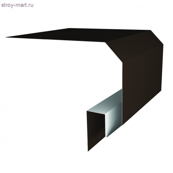 Околооконная планка сложная фигурная 250х50мм, L-3м, РЕ - С-000100163 Околооконная планка сложная фигурная 250х50мм, L-3м, РЕ - С-000100163