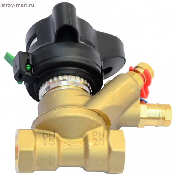 Клапан запорно-измерительный ASV-BD с изм/нип Ду 32 Ру25 ручной ВР/ВР Danfoss 003Z4044