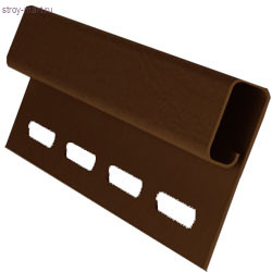 Финишная планка GL коричневый 3м (50 шт./уп.) - С-000085616 Финишная планка GL коричневый 3м (50 шт./уп.) - С-000085616