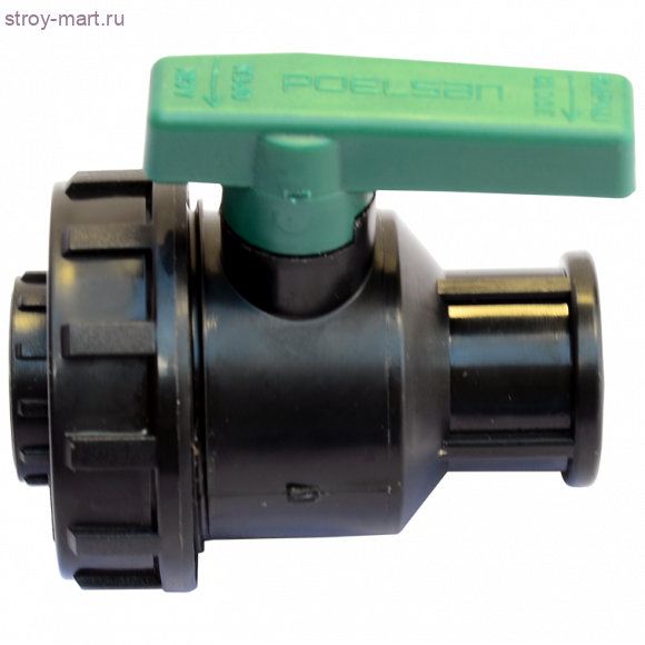 Кран ПЭ шаровой Ду 3/4 ВР нап с разъемным соединением американка - 007-7085 Кран ПЭ шаровой Ду 3/4 ВР нап с разъемным соединением американка - 007-7085