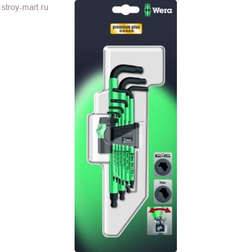 Набор бит 950 spkl/9 SB 073597 - WE-073597 Набор бит 950 spkl/9 SB 073597 - WE-073597