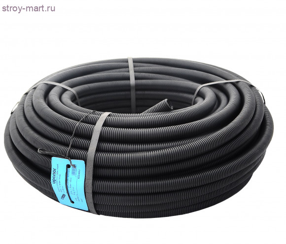 Шланг гофрированн Ду 43 для PE-X Дн32х3,0 бухта чёрный Uponor 1012872 - 018-0702