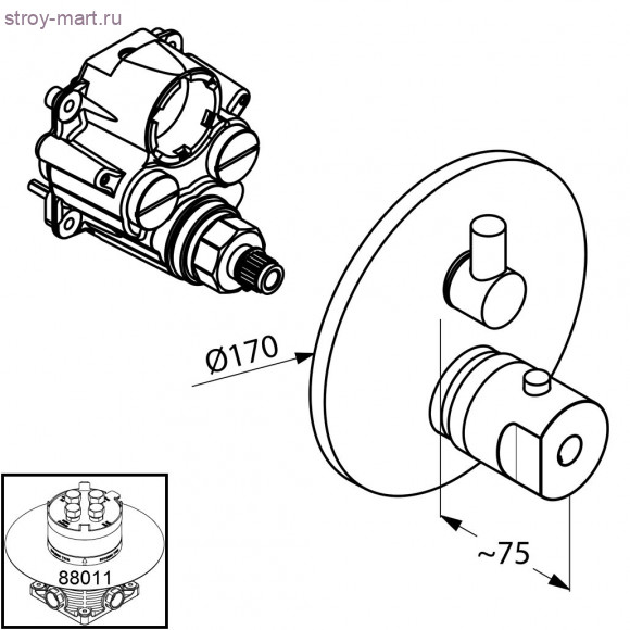 KLUDI NEW WAVES 578350530 KLUDI NEW WAVES 578350530