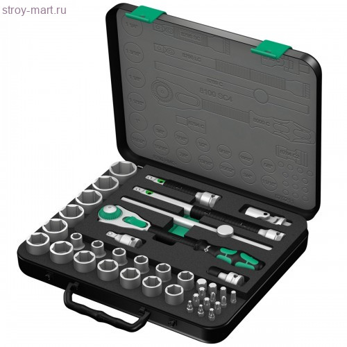 8100 SC 4 Набор трещоток Zyklop Speed, 1/2 003647 - WE-003647