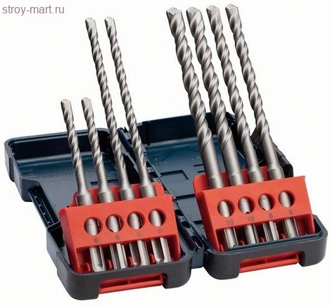 Сверла SDS-plus 8 шт. Tough Box 6-10 мм - 2607019902