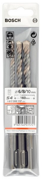 Сверло SDS plus-5, 3шт. 5,6x115, 8x165 - 1617000118