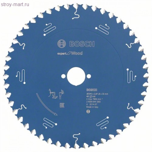 Цирк диск Expert for Wood 240x30x2.8/1.8x48T - 2608644069 Цирк диск Expert for Wood 240x30x2.8/1.8x48T - 2608644069