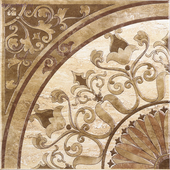 Клермон Декор 1/4 розона А2067\3349 30,2х30,2 Клермон Декор 1/4 розона А2067\3349 30,2х30,2