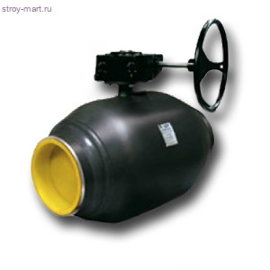 Кран шаровой сталь 09Г2С Energy Ду 600 Ру16 под приварку полный проход с редуктором LD - 007-7220 Кран шаровой сталь 09Г2С Energy Ду 600 Ру16 под приварку полный проход с редуктором LD - 007-7220