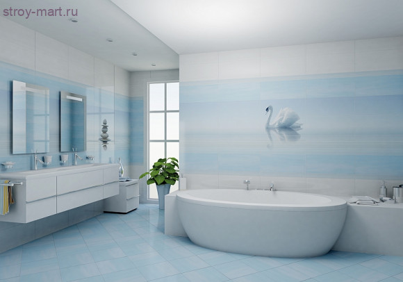 Porto Water and Swan B Панно 75x60 (3пл) Porto Water and Swan B Панно 75x60 (3пл)