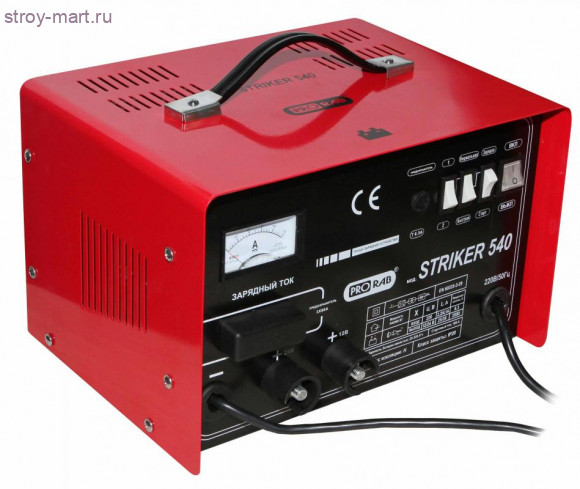 Пуско-зарядное устройство Prorab STRIKER 540 Пуско-зарядное устройство Prorab STRIKER 540