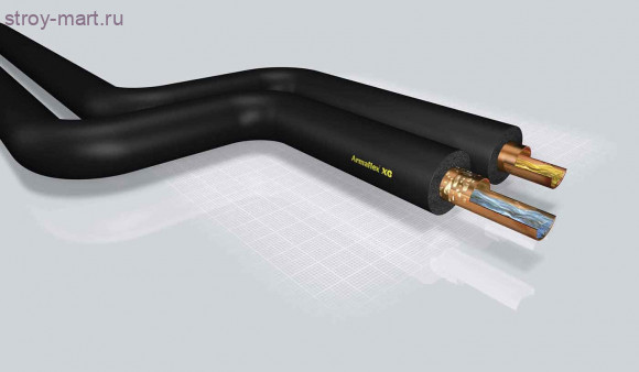Трубная изоляция из каучука,35/40мм, длина 2 м, в уп 16 м.п, Armaflex XG Трубная изоляция из каучука,35/40мм, длина 2 м, в уп 16 м.п, Armaflex XG