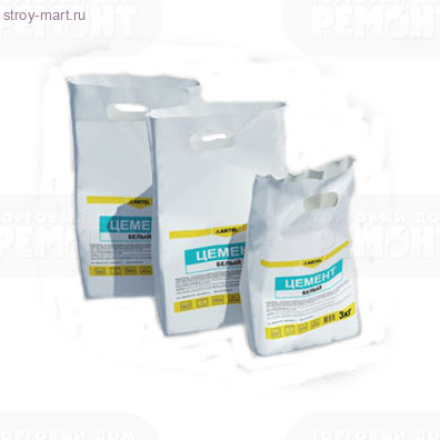 Цемент белый 3 кг (10 шт/уп.) «Артель» - С-000112971 Цемент белый 3 кг (10 шт/уп.) «Артель» - С-000112971