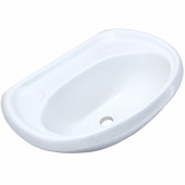 Умывальник Элегия белый б/отверстия 3 величины б/комплекта Новокузнецк - 4606034066034 Умывальник Элегия белый б/отверстия 3 величины б/комплекта Новокузнецк - 4606034066034