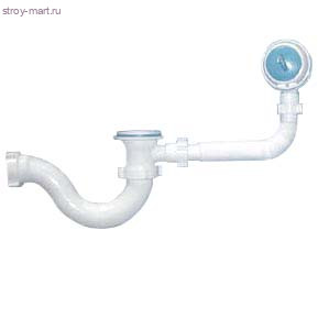 Сифон для ванны пл/сетка 1 1/2 выпуск б/гофры Варяг С6150 -4607057962549 Сифон для ванны пл/сетка 1 1/2 выпуск б/гофры Варяг С6150 -4607057962549